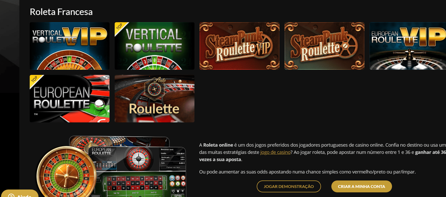 roleta casino online gratis